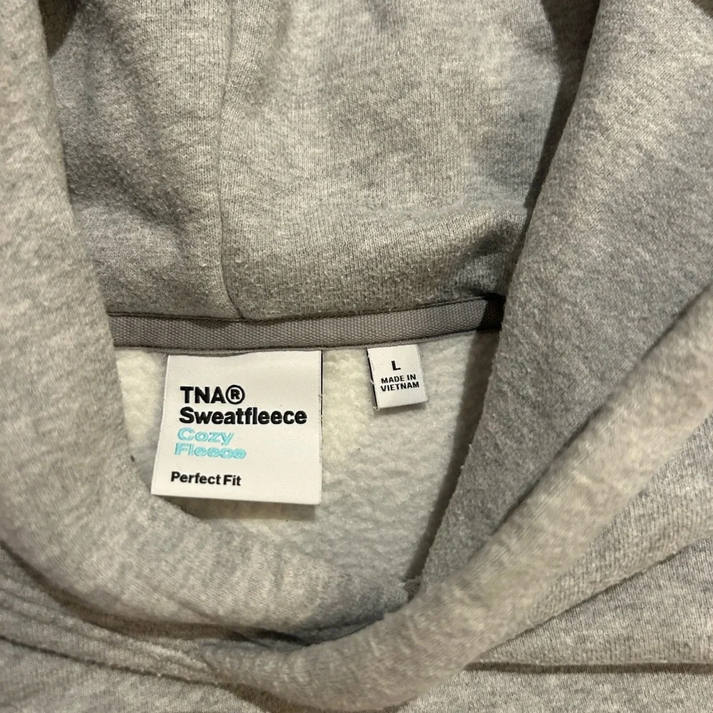 TNA Light Gray Hoodie - Picture 3 of 3
